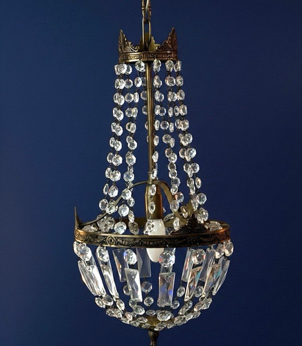 Ref 136 lustre montgolfière - lustre,