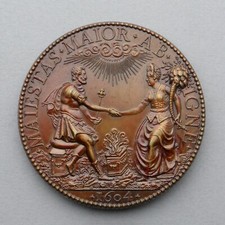 Médaille en bronze, Henri IV