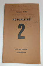 POESIE FRANCOIS DODAT