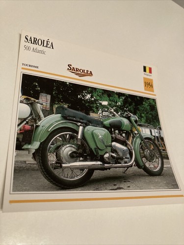 Saroléa 500 atlantic - saroléa, 1954