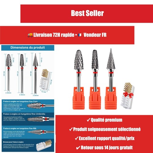 Embouts ponceuse ongles - , cgbe