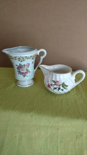 Pot lait en porcelaine - pot,