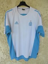 Maillot OLYMPIQUE de MARSEILLE OM training ADIDAS vintage trikot shirt maglia L