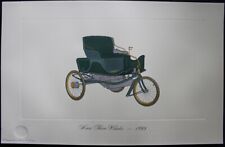 Knox Three-Wheeler 1899 - C. HORNUNG Gallery American Automobile ORIGINAL 1965