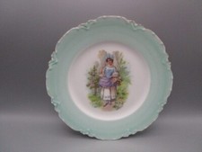 Assiette décorative ancienne en porcelaine de Limoges- Haviland