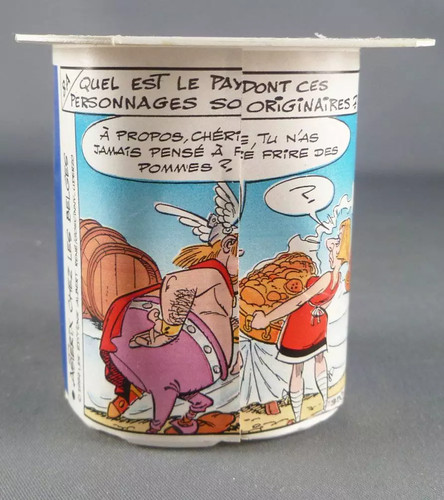 Asterix pot de yoghourt - pot,