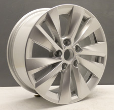 Skoda Octavia 16 " Alliage Jante 7J ET46 Argent OEM 5E3601025BA Véritable X1