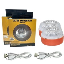 LOT DE 2 GIROPHARE V-16 ORANGE