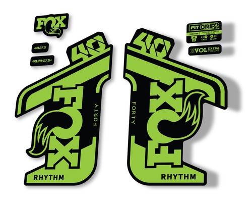 Fox rhythm 2021 fork decals - fox,