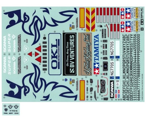 Tamiya 311421936 autocollant - 311421936,