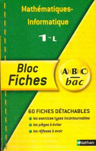 Abc bac bloc fiches - bac,