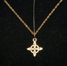 Pendentif Et Chaîne Or 18K