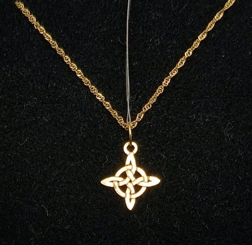 Pendentif chaîne 18k - pendentif, or