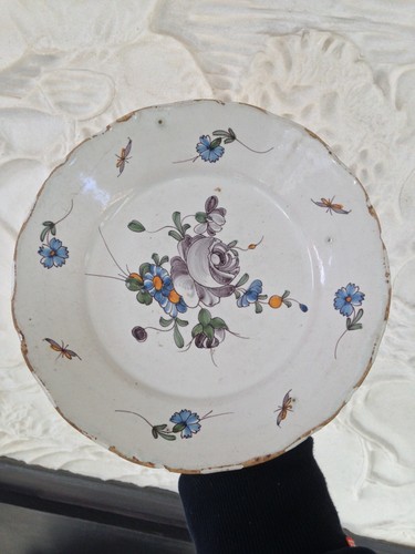 Belle assiette faience - belle,