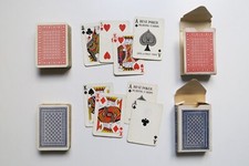 Lot Ancien jeu de cartes Catel Et Farcy Paris, 7007 et 8008, 2x52 cartes complet