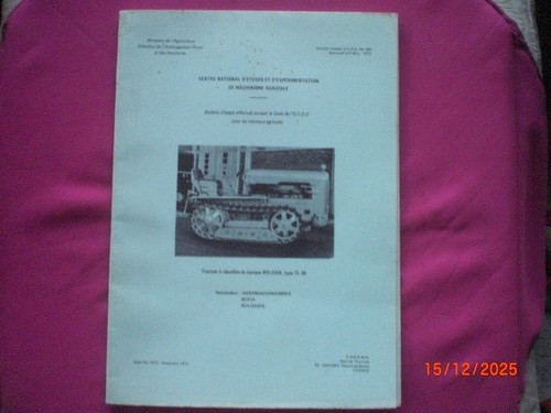 Ancien bulletin d essais - ,