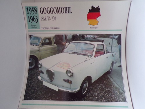 Fiche carte card voiture - card,