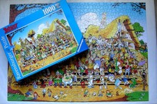 puzzle Ravensburger  1008 pièces -  ASTERIX " PHOTO DE FAMILLE "  état neuf