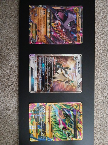 Three jumbo pokémon cards - jumbo,
