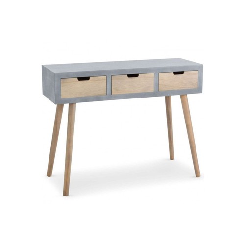 Console scandinave tiroirs - console, 3
