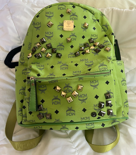 Mcm green monogram logo - mcm,
