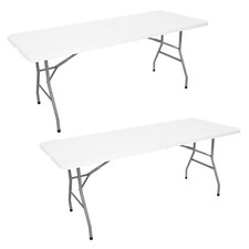 Lot de 2 tables pliantes