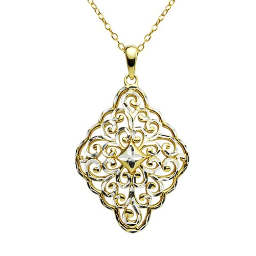 Tone filigrane volutes - 2-tone,