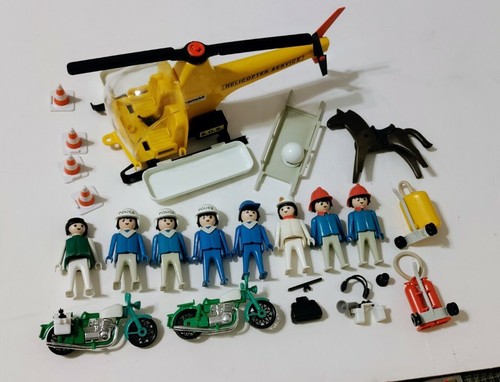 Playmobil 1904 helicopter - playmobil,