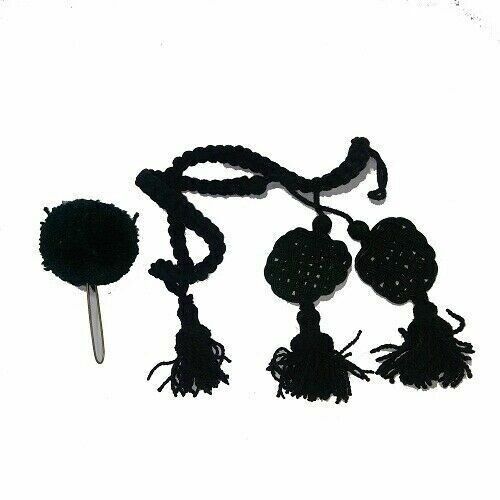 Shako helmet pompom corden - helmet, +