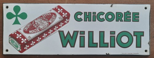 Ancienne plaque émaillée