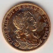 Médaille Rois de France Louis XIII