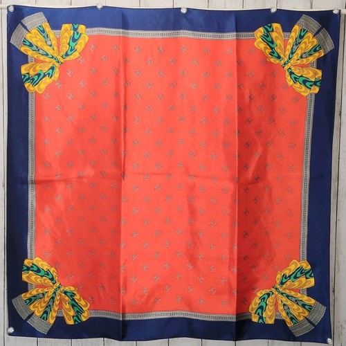 Foulard soie chanel rouge - chanel,