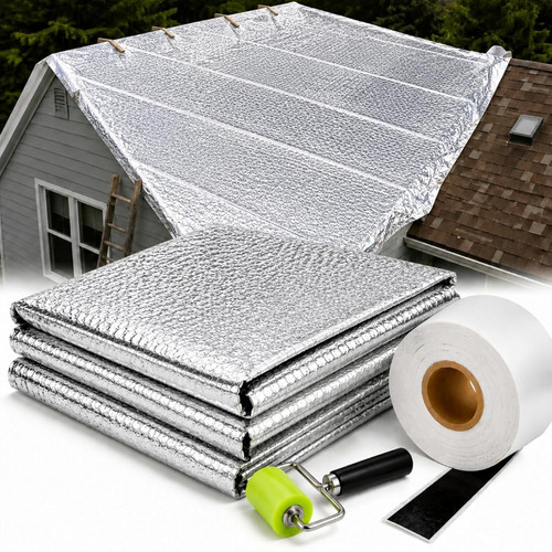 Self adhesive reflective - self, roof