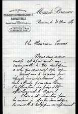 HOUILLERE de BRASSAC (63) BOULETS & CHARBON "MINES de BRASSAC" en 1937