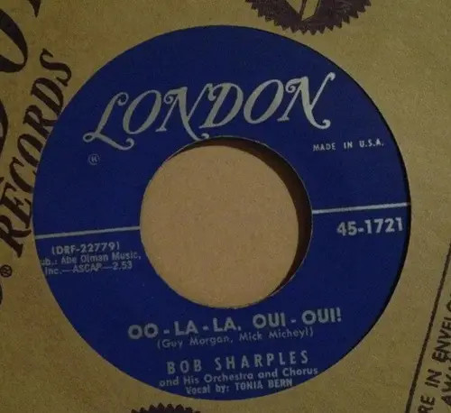 Bob sharples and his - sharples, orchestra