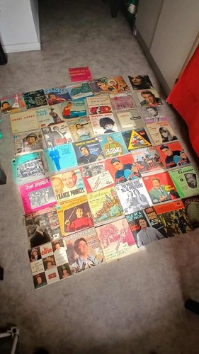 Lot vinyles 45tr 33tr - lot,
