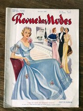 Genre Echo / La Mode Illustrée : REVUE DES MODES # 210 (Dec. 1937)
