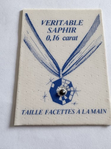 Véritable saphir ct sur - véritable,