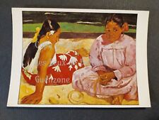 GAUGUIN FEMMES DE TAHITI SUR LA PLAGE carte postale  postcard