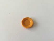 Petite assiette orange pièce