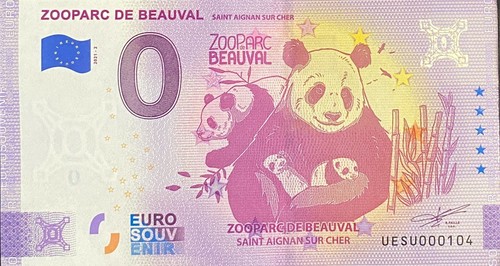 Billet euro zooparc de - billet,