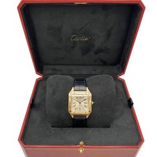 Cartier Santos Dumont 18k or
