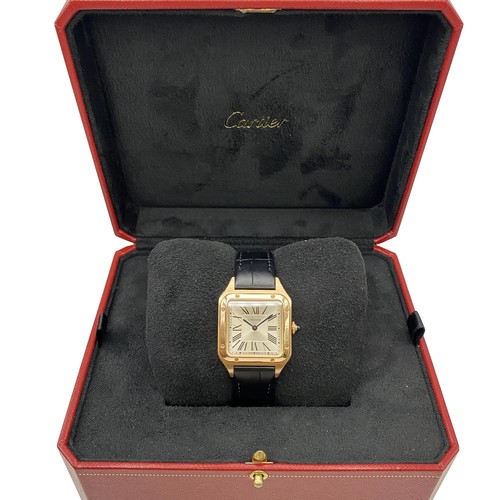 Cartier santos dumont 18k - cartier, or
