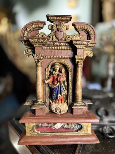 Retable reliquaire saint - retable,