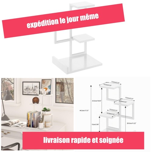 étagère bureau niveaux - de,