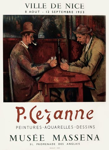 Paul cézanne affiche p - cézanne,,