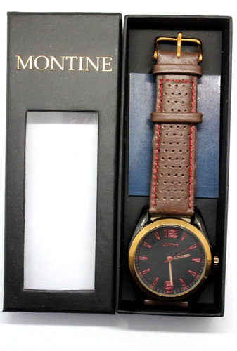 Montine montre quartz avec - ;,