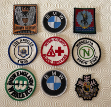 Lot de 9 patch en tissu  Johnny Hallyday  et divers