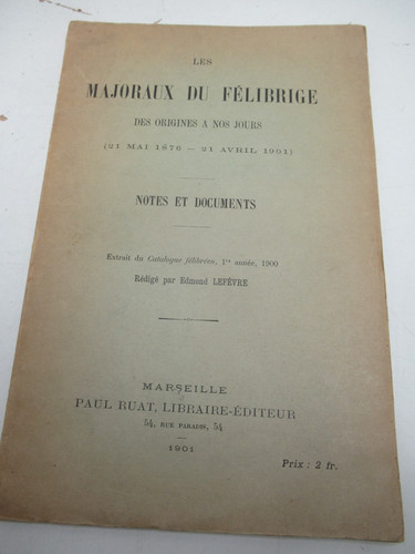 Lefevre les majoraux - les,
