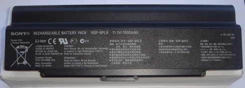 Batterie origine sony vaio - d'origine,
